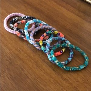 Colorful Beaded Bracelets Variety Pack